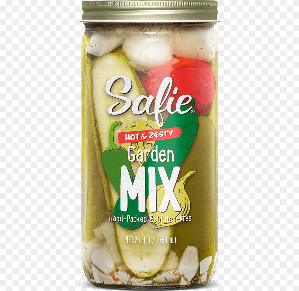 Safie Hot Amp Zesty Garden Mix 26 Fl Oz Zesty Garden Medley Safie, Food, Pickle, Relish, Egg Png