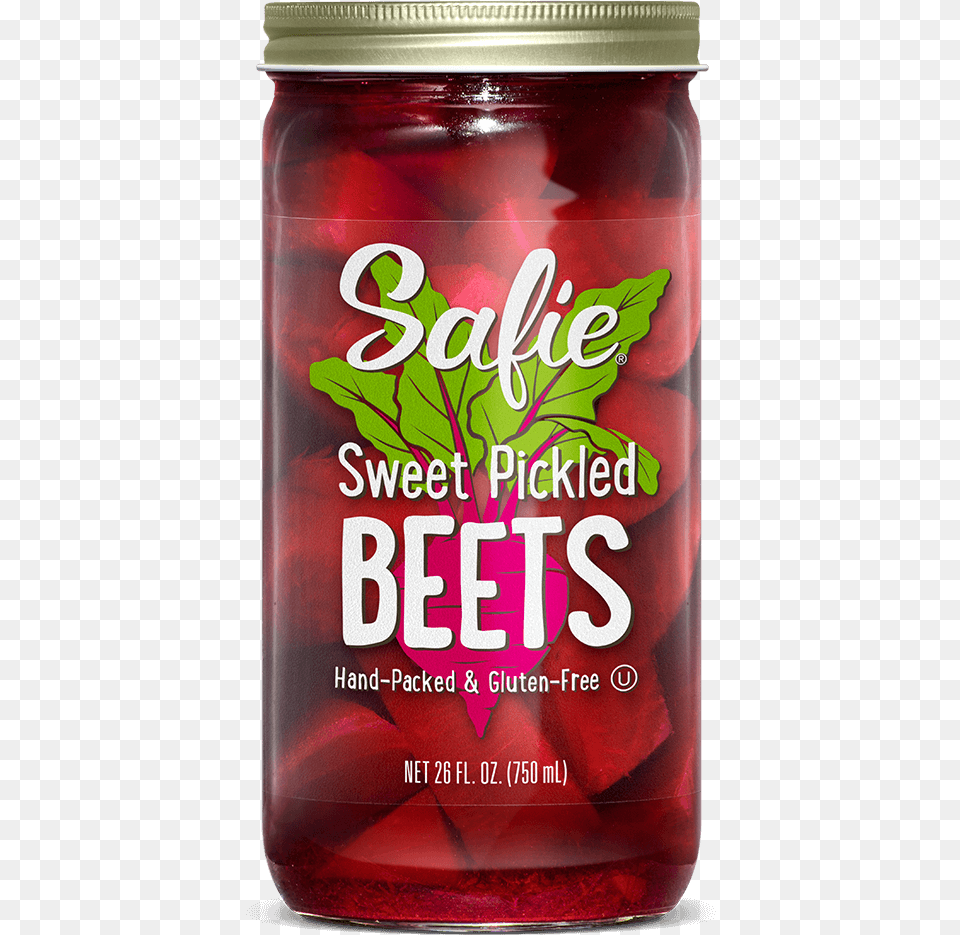 Safie Sweet Pickled Beets 26 Fl Oz Caffeinated Drink, Food, Relish, Jar, Can Png