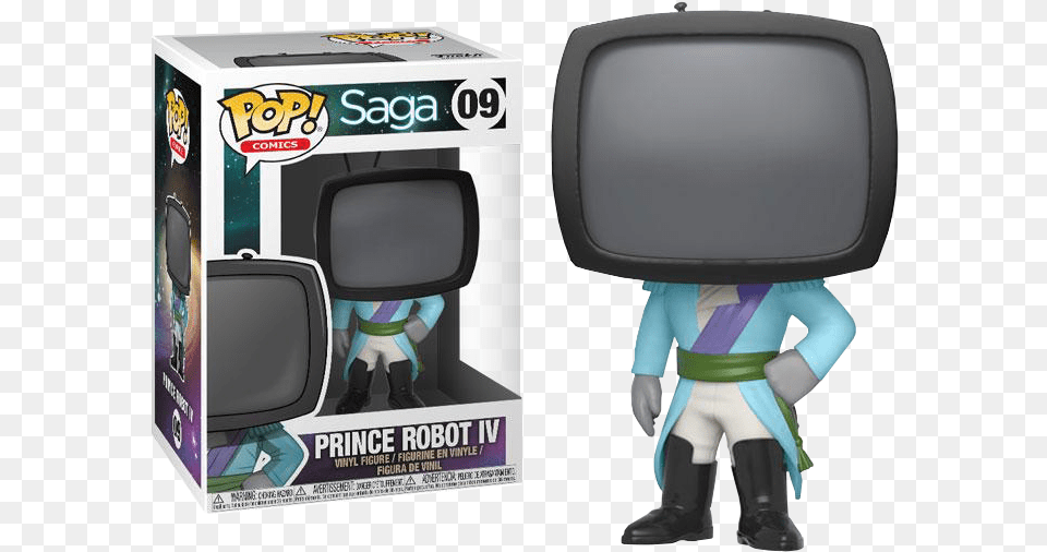 Saga Funko Pop Prince Robot Iv Funko Pop, Tv, Screen, Monitor, Home Decor Free Transparent Png