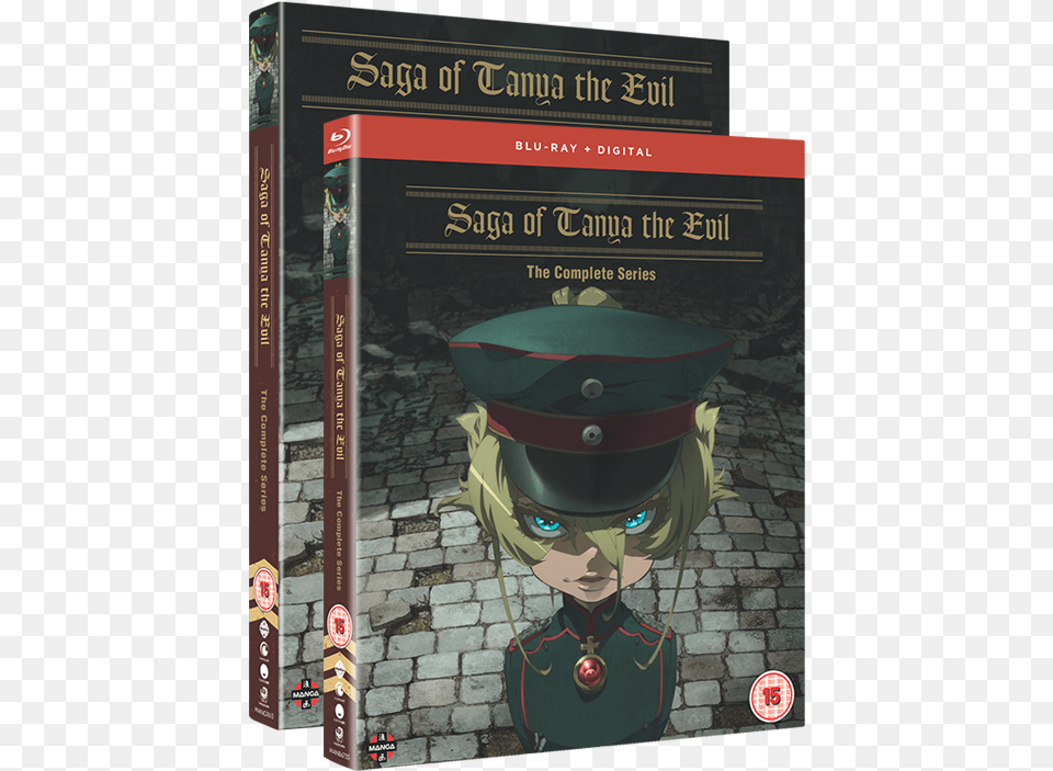 Saga Of Tanya The Evil Saga Of Tanya The Evil Blu Ray, Book, Publication, Person, People Free Transparent Png