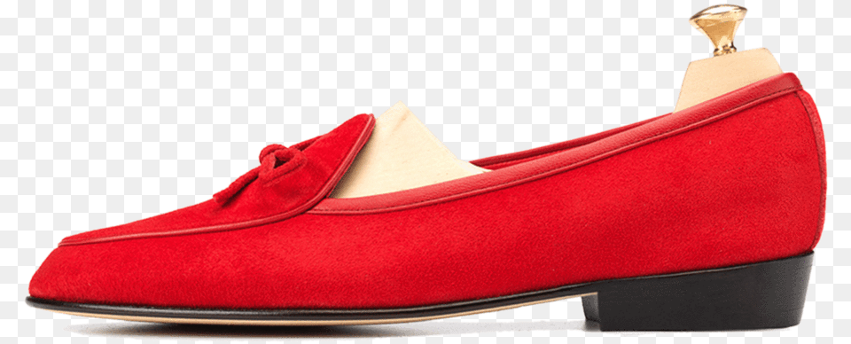 Sagan Classic String In Scarlet Red Asteria Suede Round Toe, Clothing, Footwear, Shoe, High Heel Free Png Download