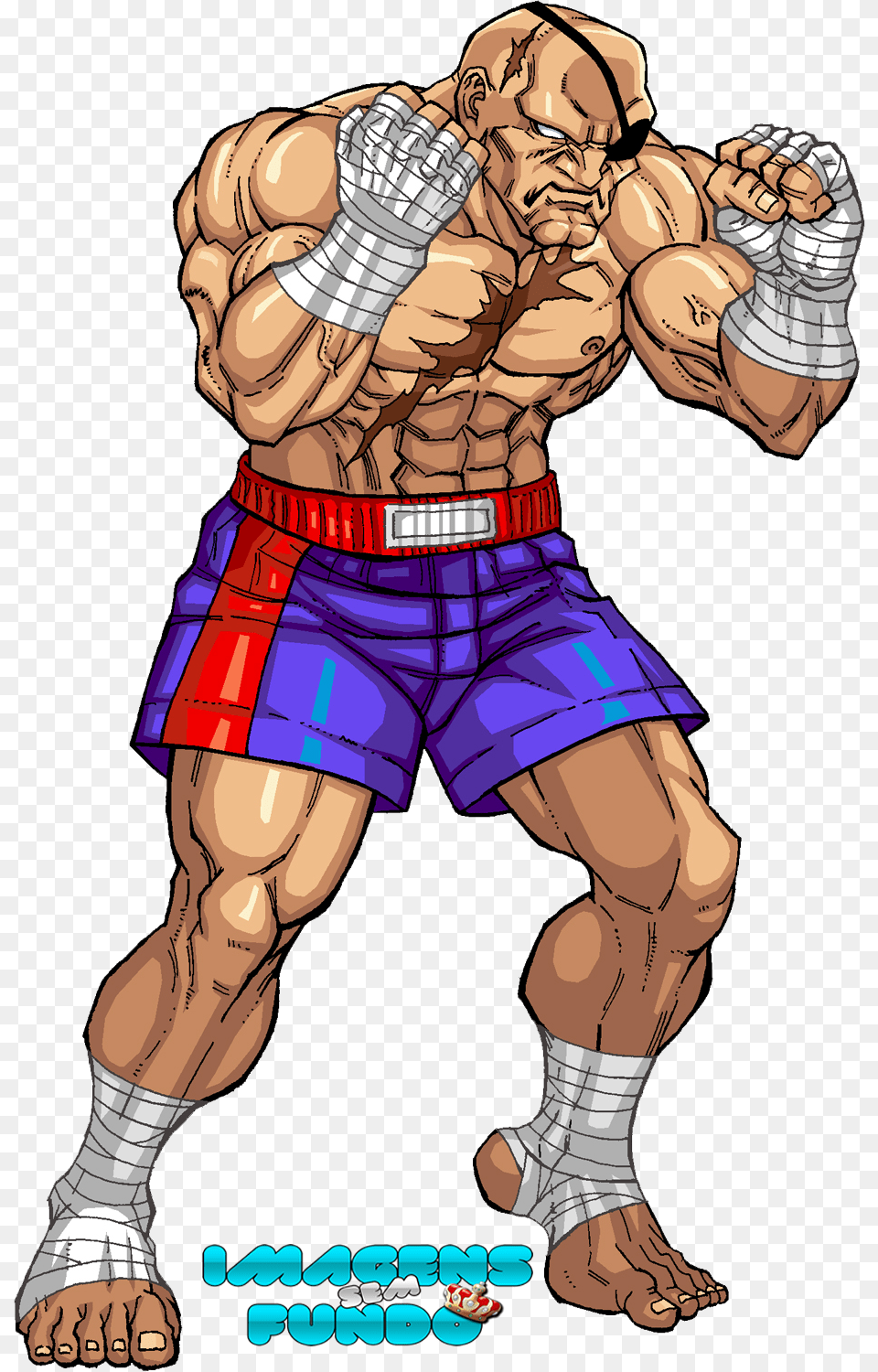 Sagat Sagat Street Fighter Street Fighter Alpha Fighting Sagat Street Fighter Alpha, Person, Body Part, Hand, Fist Free Png
