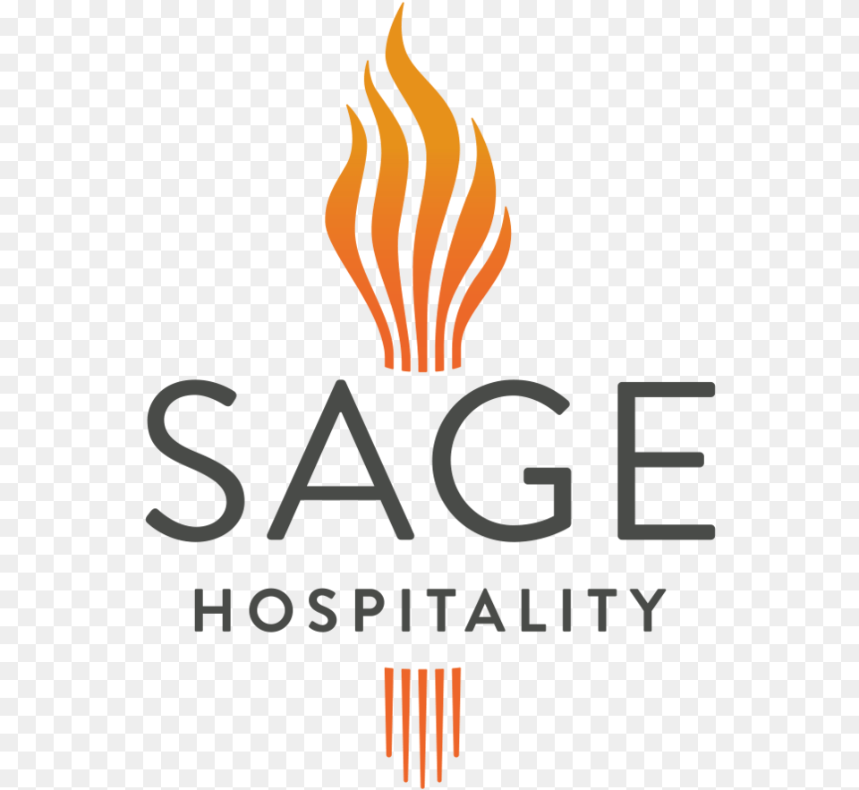 Sage Hospitality Logo Color, Light, Fire, Flame, Woman Png