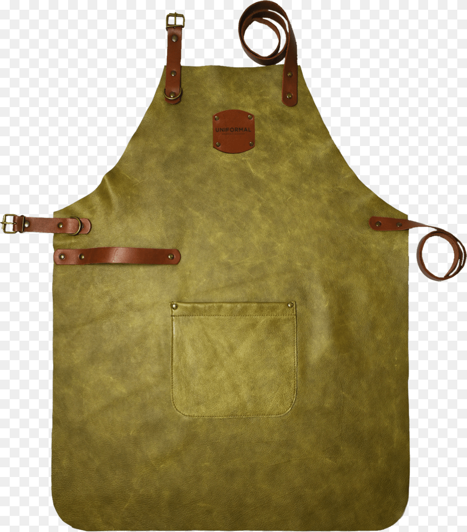 Sage Leather Bib Apron Full Leather, Accessories, Bag, Handbag, Clothing Free Transparent Png