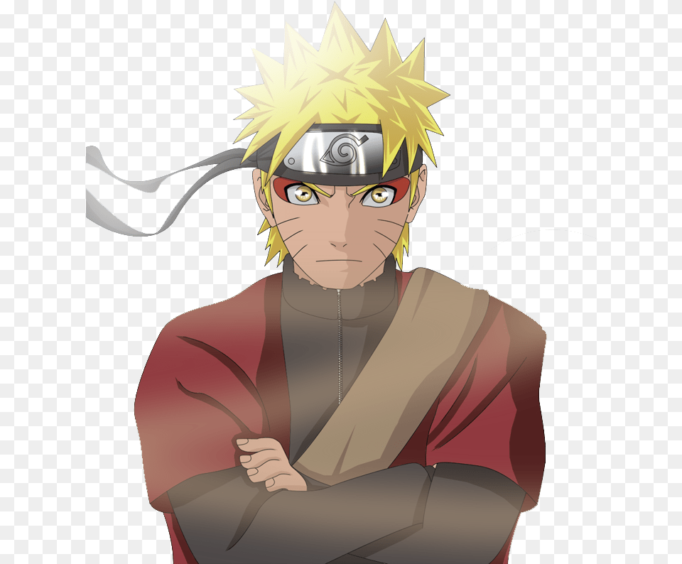 Sage Mode Naruto Face, Publication, Book, Comics, Adult Png