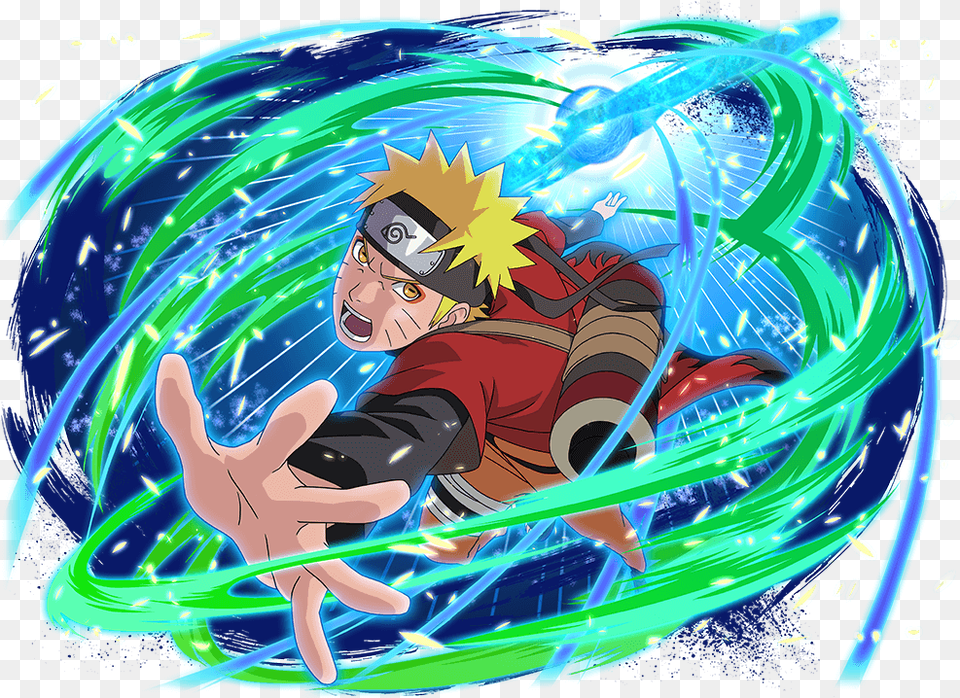 Sage Mode Naruto Naruto Blazing, Baby, Person, Anime, Face Free Png Download