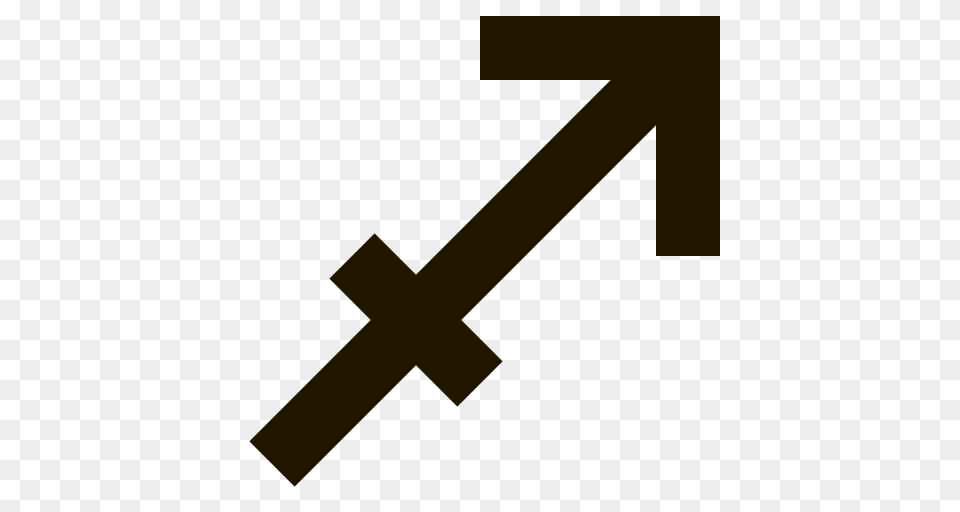 Sagittarius, Cross, Symbol, Sword, Weapon Png