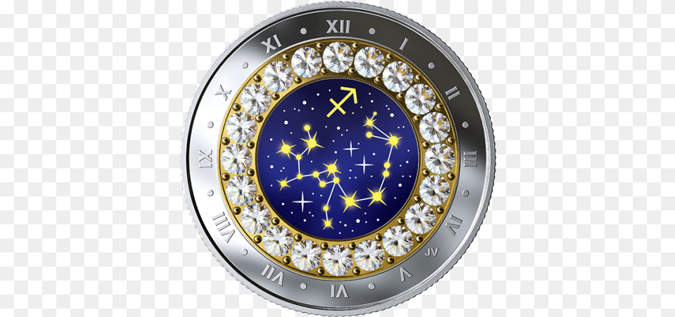 Sagittarius 9999 Silver Coin Canadian Mint Zodiac Coins Free Transparent Png