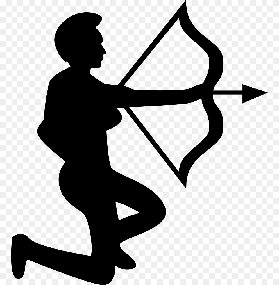 Sagittarius Archer Symbol Sagittarius Icon, Silhouette, Weapon, Boy, Child Png