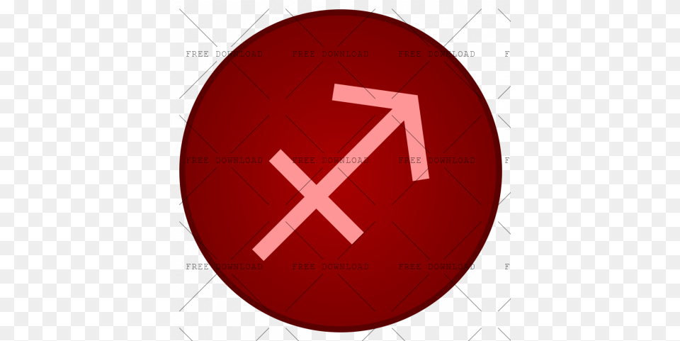 Sagittarius Cc With Transparent Background Photo, Sign, Symbol, Road Sign, Disk Png Image