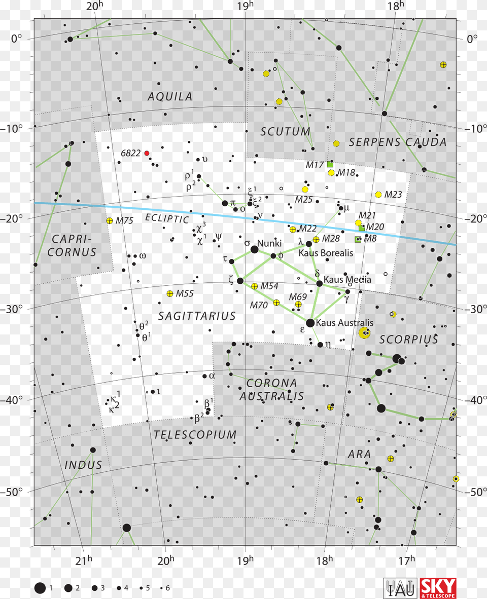 Sagittarius Constellation Location, Blackboard Free Png