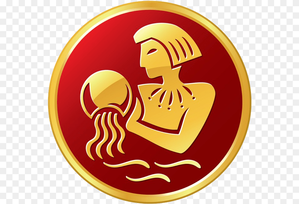 Sagittarius Download Kumbam Rasi Symbol, Gold, Emblem, Road Sign, Sign Free Transparent Png