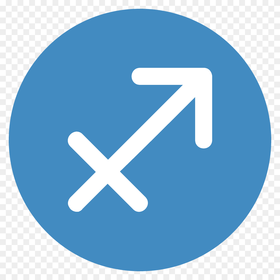 Sagittarius Emoji Clipart, Sign, Symbol, Road Sign, Disk Png Image