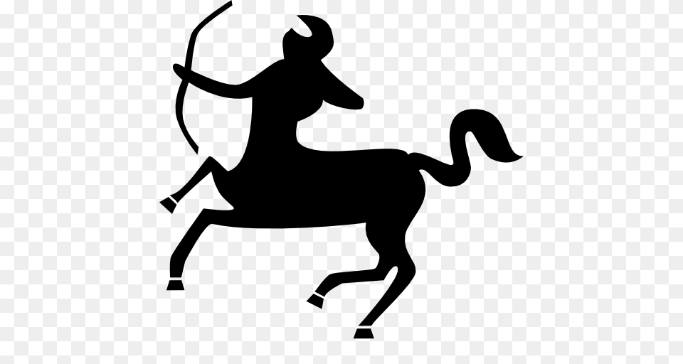 Sagittarius Royalty Free Stock For Your Design, People, Person, Silhouette, Stencil Png