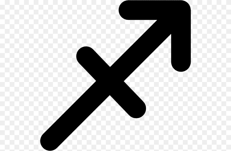 Sagittarius Sagittarius Arrow, Symbol, Text Free Png