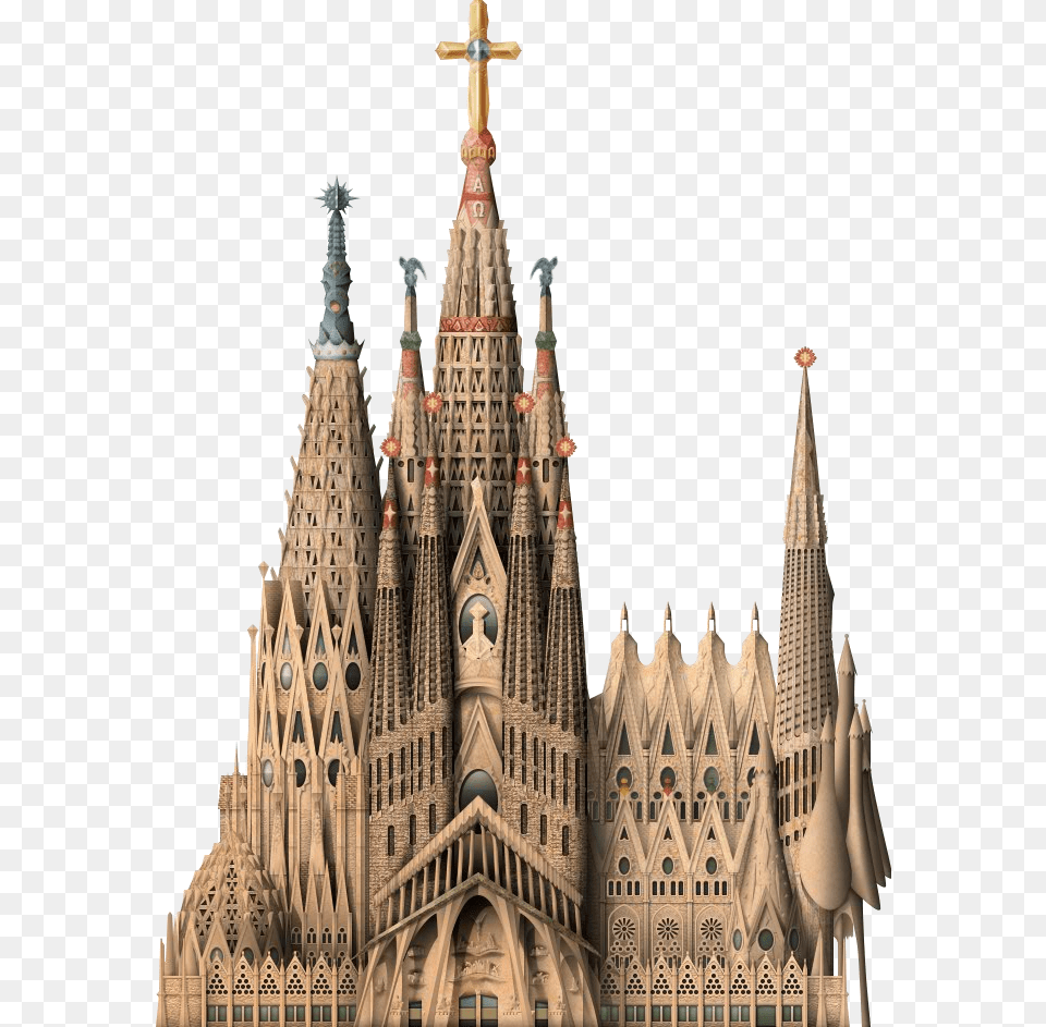 Sagrada Familia Sagrada Familia Barcelona, Architecture, Building, Cathedral, Church Free Transparent Png