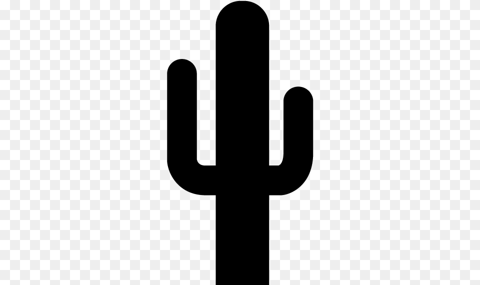 Saguaro, Gray Free Transparent Png