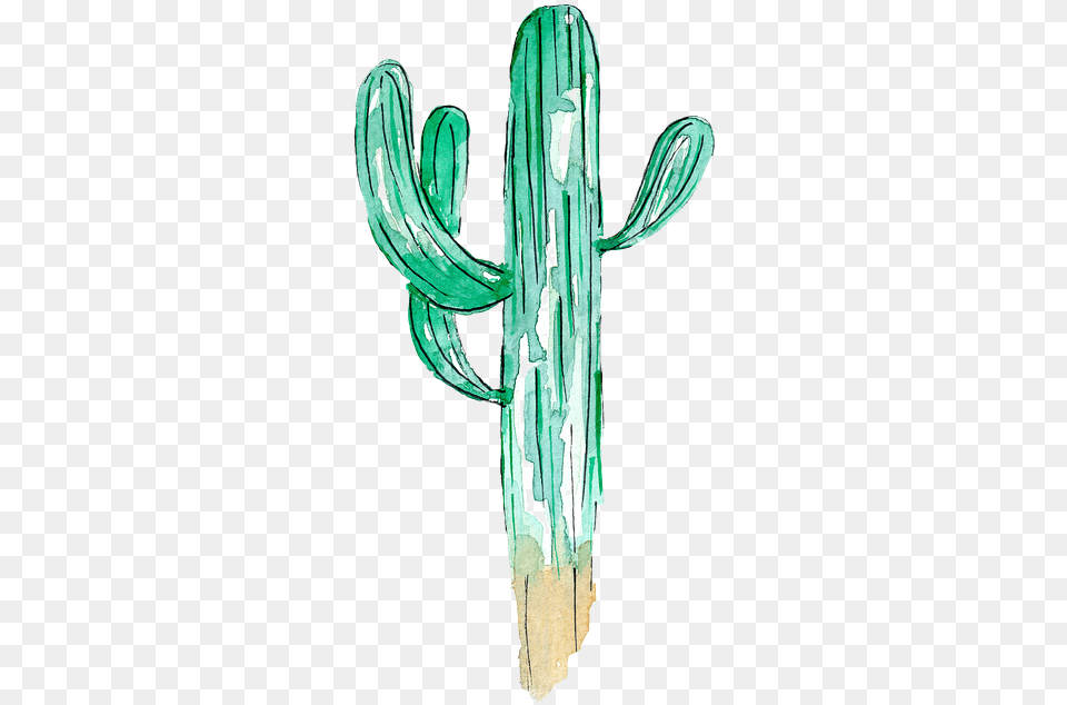 Saguaro Cacti Cactus Watercolor Cactus Watercolor, Plant Free Transparent Png