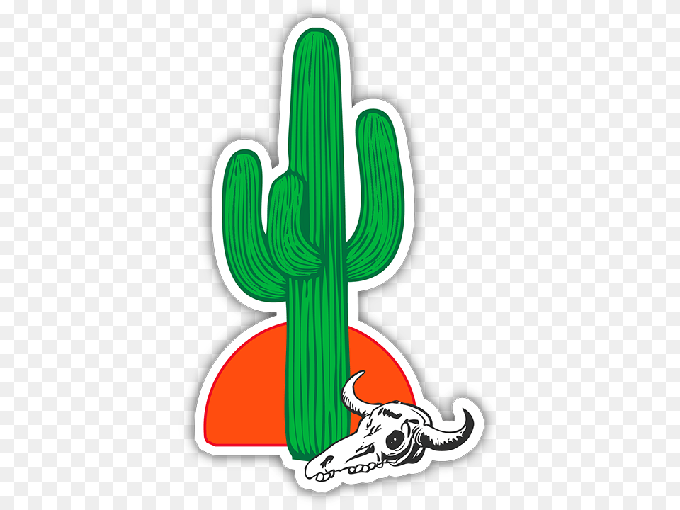 Saguaro Cactus Bumper Sticker, Plant Free Png Download