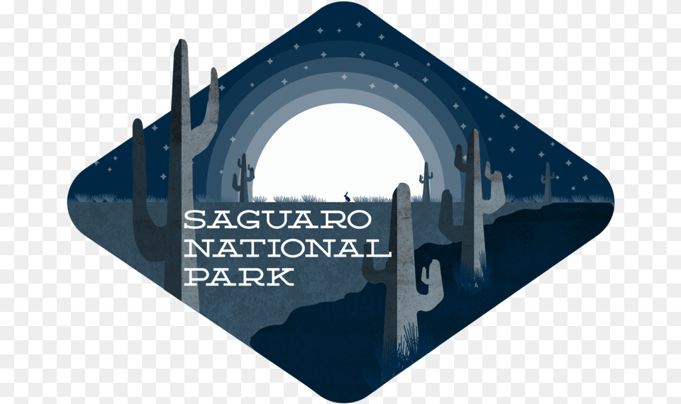 Saguaro National Park Logo Badge Vector Poster Free Png Download