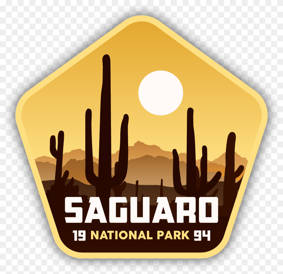 Saguaro National Park Sticker Saguaro National Park Logo, Symbol, Architecture, Building, Factory Free Png Download