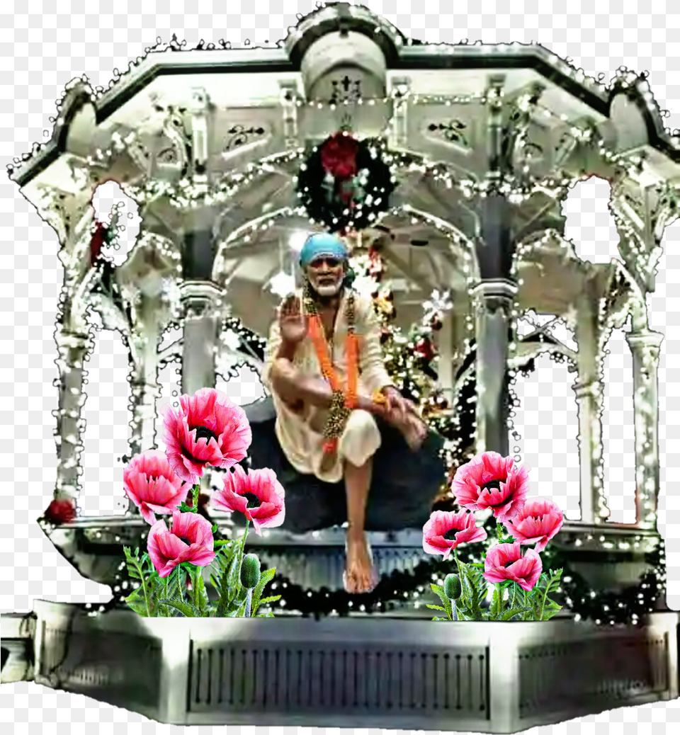 Sai Siajam Sairat Lord Lordsaibaba Saibaba Bouquet, Adult, Wedding, Person, Woman Png