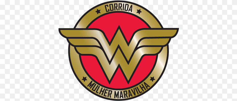 Saiba Mais Corrida Mulher Maravilha Summer, Logo, Emblem, Symbol, Badge Png