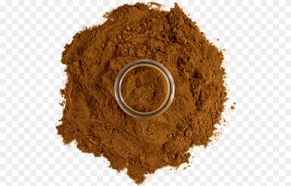 Saigon Ground Cassia Cinnamon Organically Sourced 3 Sand, Powder, Soil Free Png