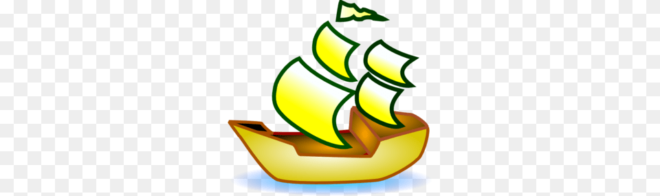 Sail Boat Clip Art, Banana, Produce, Food, Fruit Free Transparent Png