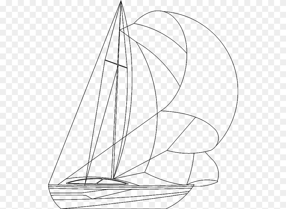 Sail Boat Mast Mast, Gray Png