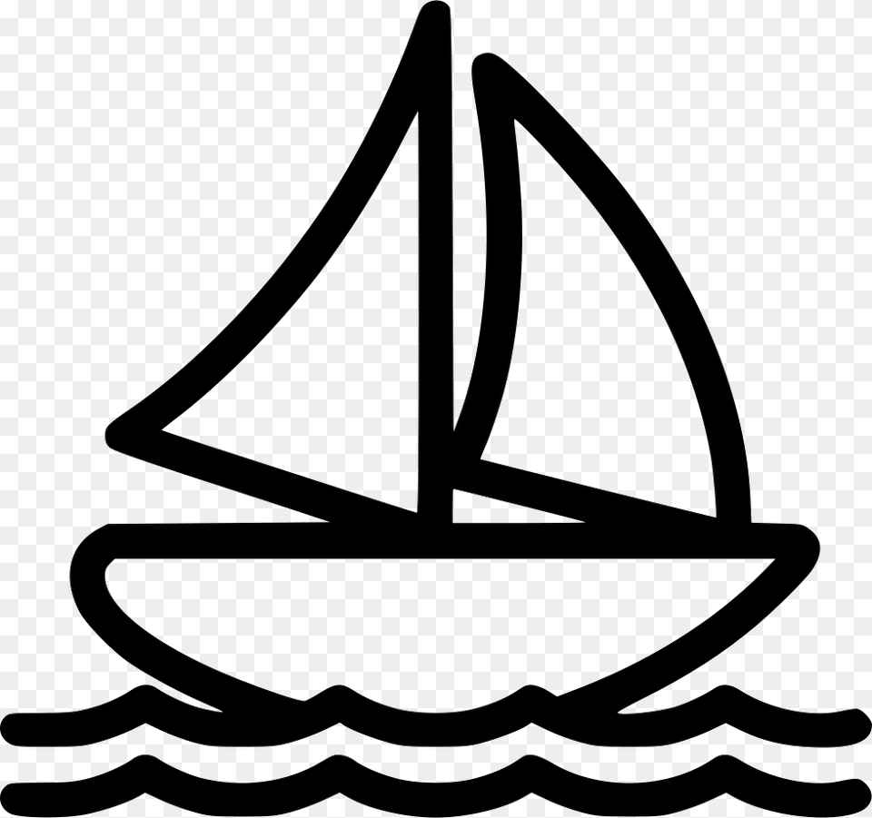 Sail Boat Sailing Icon, Bow, Sailboat, Transportation, Vehicle Png