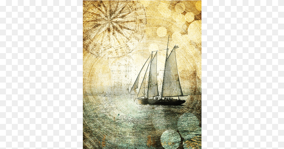 Sailboat Art San Diego Canvas, Boat, Painting, Transportation, Vehicle Free Png Download
