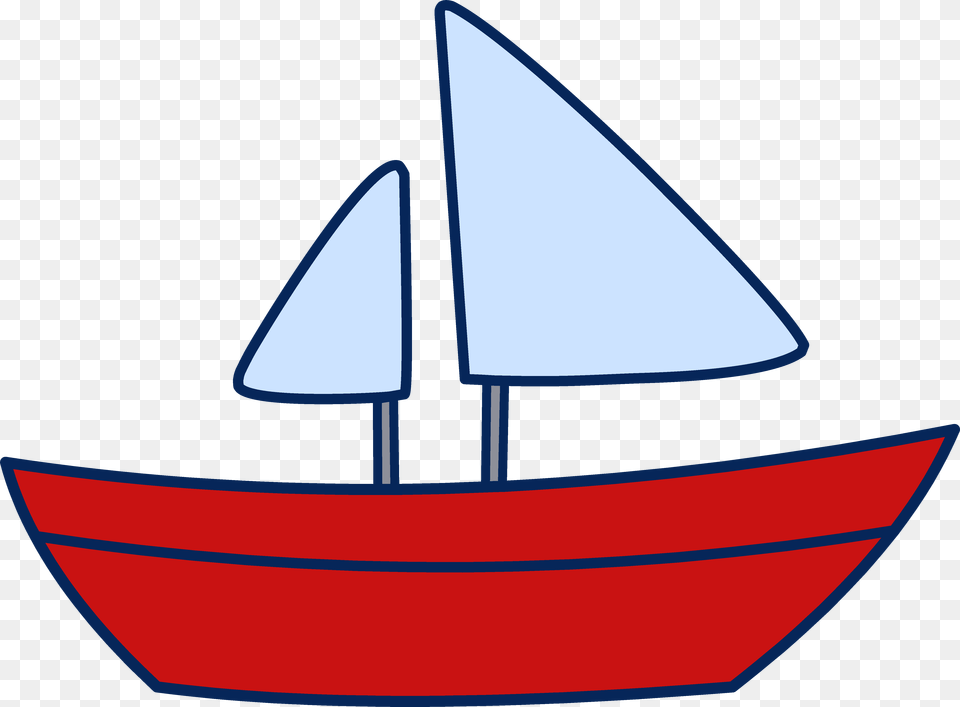 Sailboat Clip Art, Boat, Transportation, Vehicle, Watercraft Png Image