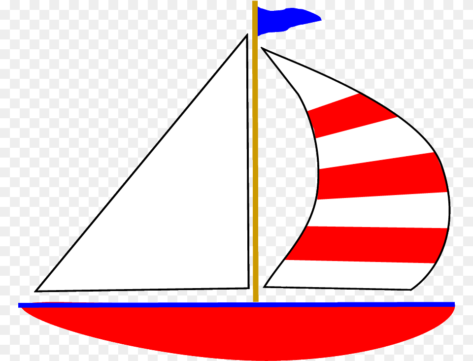 Sailboat Clip Art Of Boat Clipart Clipartix Transparent Sailboat Clipart, Transportation, Vehicle, Yacht Free Png Download