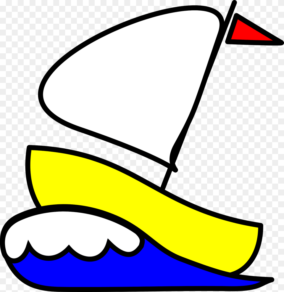 Sailboat Clipart, Clothing, Hat, Food, Fruit Free Png Download