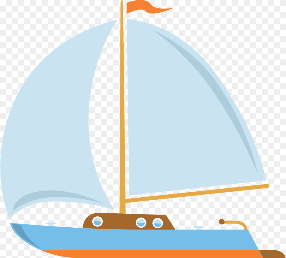 Sailboat Clipart, Yacht, Boat, Vehicle, Transportation Png Image