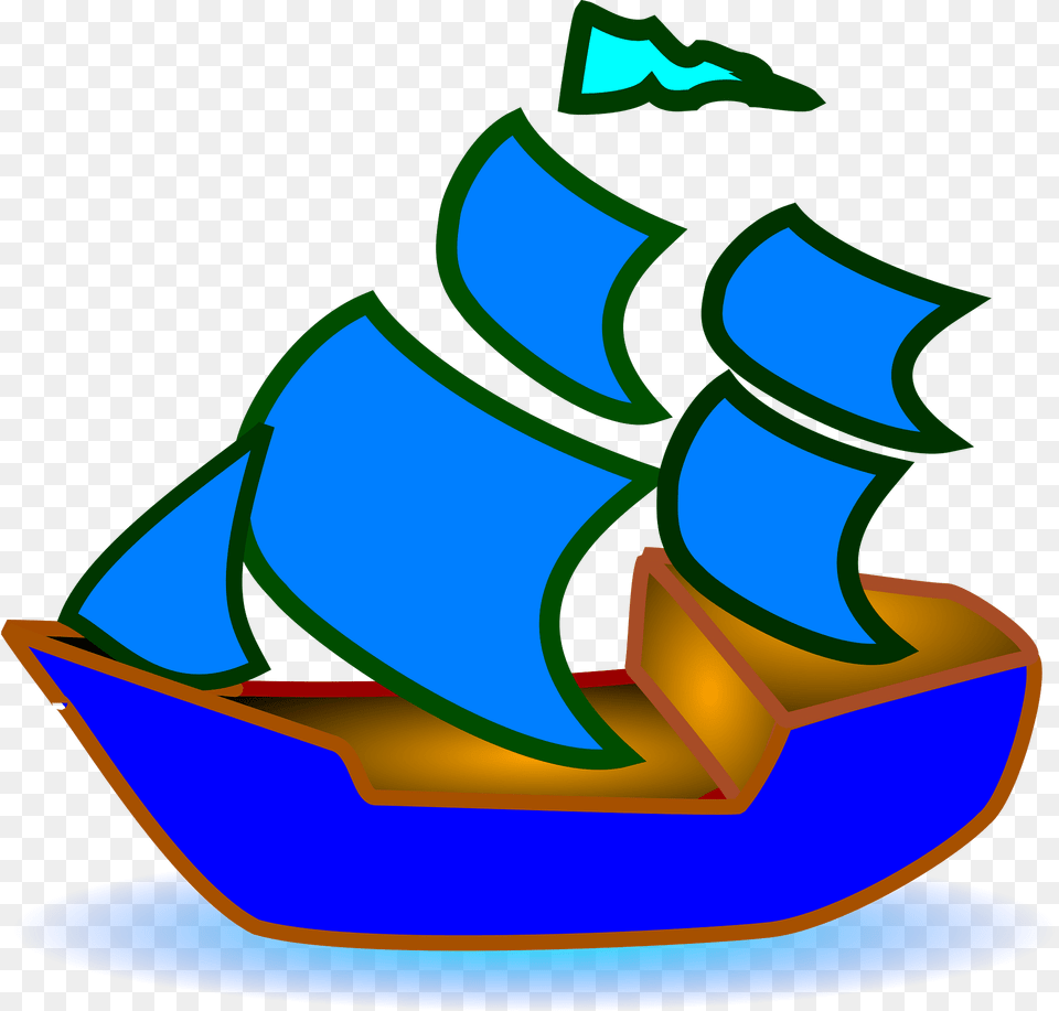 Sailboat Clipart, Water, Animal, Fish, Sea Life Free Png