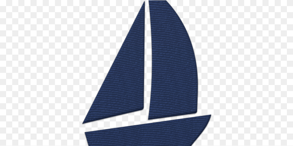 Sailboat Clipart Pink And Navy Sail, Triangle, Boat, Transportation, Vehicle Png