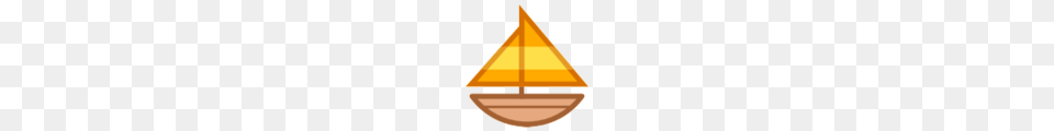 Sailboat Emoji, Boat, Transportation, Vehicle, Triangle Png Image