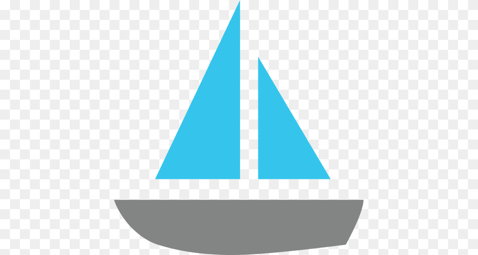 Sailboat Emoji For Facebook Email Sms Id, Boat, Transportation, Triangle, Vehicle Png