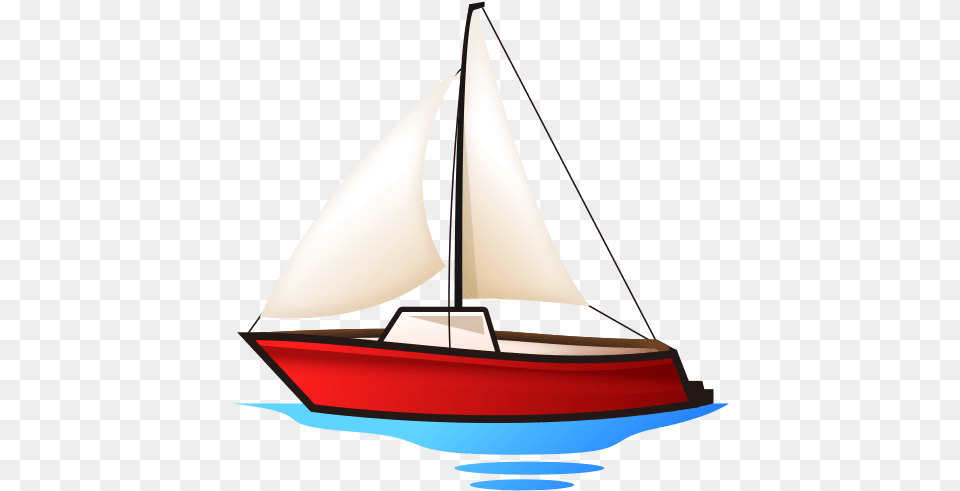 Sailboat Emoji For Facebook Email Sms Id Sailboat Emoji, Boat, Transportation, Vehicle, Yacht Png