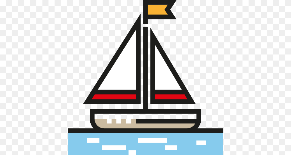 Sailboat Icon, Boat, Transportation, Vehicle, Yacht Free Transparent Png