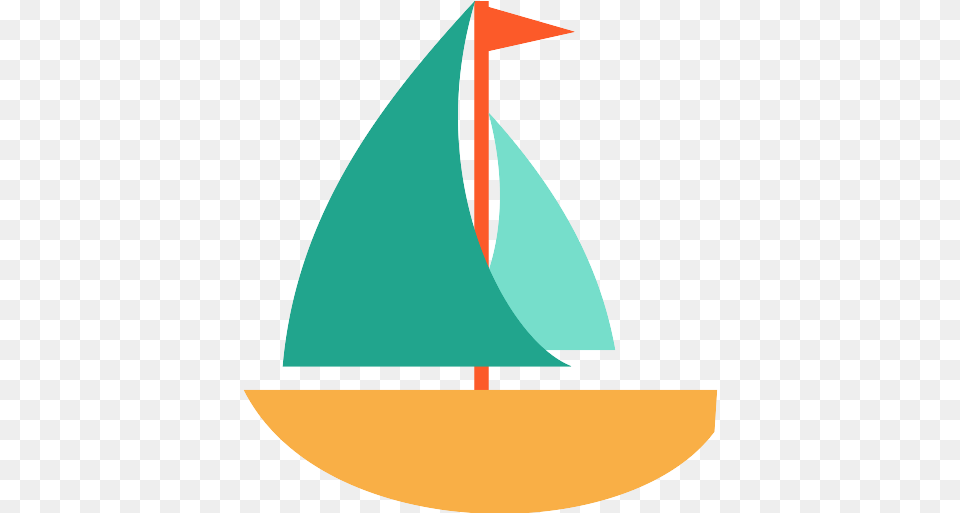 Sailboat Icon Sailboat, Vehicle, Boat, Transportation, Animal Free Transparent Png
