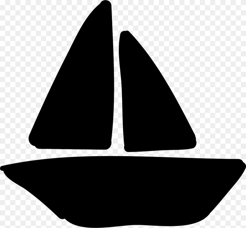 Sailboat Perahu Layar Icon, Stencil, Silhouette, Clothing, Hat Png Image