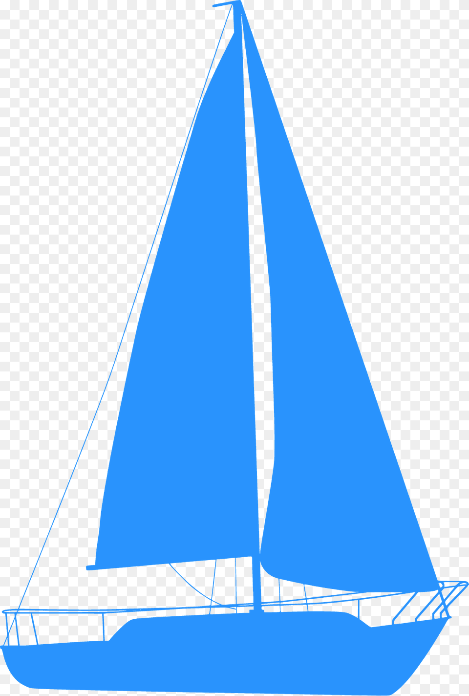 Sailboat Silhouette, Boat, Transportation, Vehicle, Yacht Png