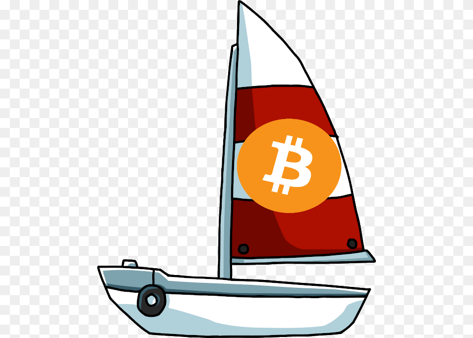 Sailboat Ultimate Guide To Bitcoin, Boat, Watercraft, Vehicle, Transportation Free Png