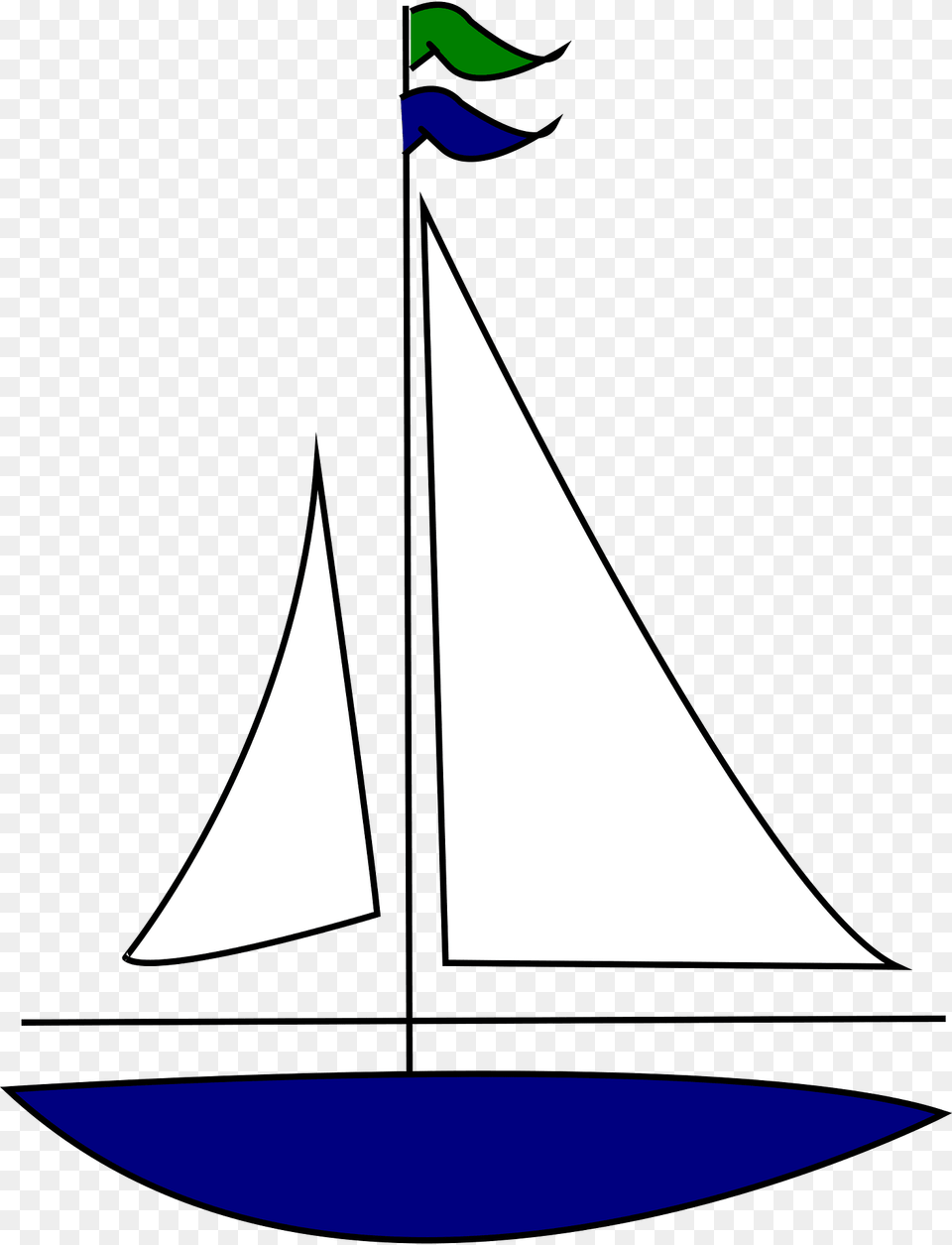 Sailing Boat Clipart, Sailboat, Transportation, Vehicle, Yacht Free Png Download