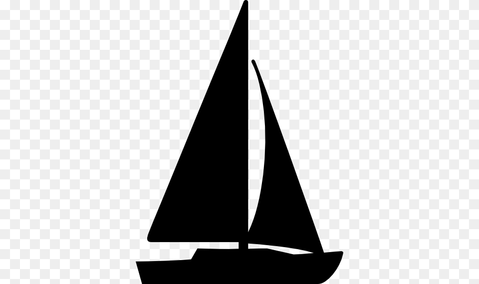 Sailing Boat Clipart Outline, Sailboat, Transportation, Triangle, Vehicle Free Transparent Png