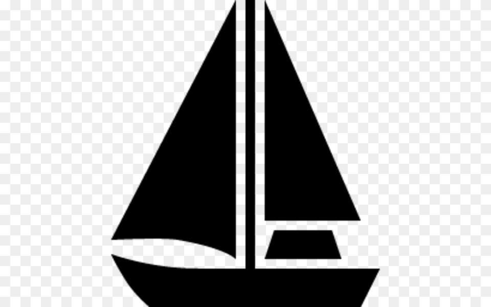 Sailing Boat Clipart Yacht, Gray Png Image