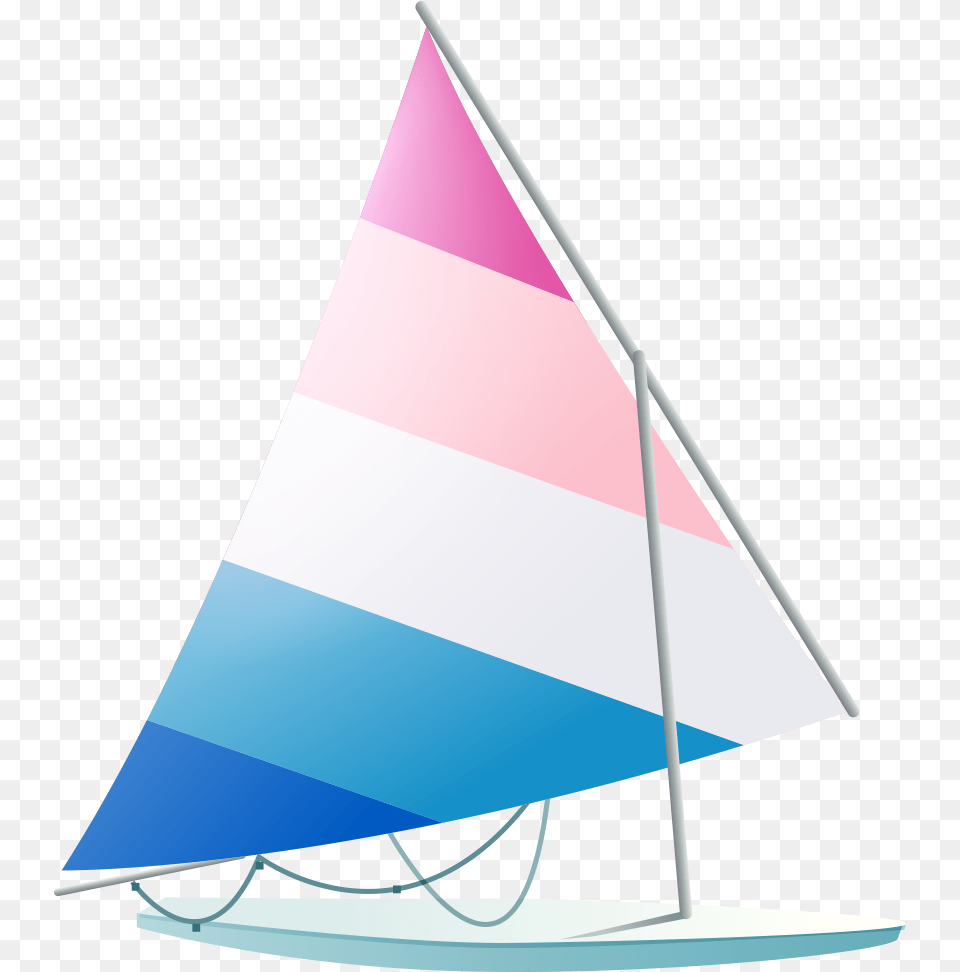 Sailing Boat Transprent Triangle Boat, Sailboat, Transportation, Vehicle, Watercraft Png Image